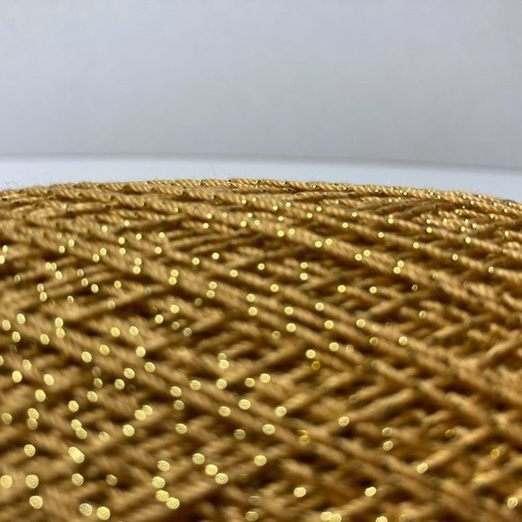 3 Aunt Lydia's Metallic Crochet Thread Gold/Gold - Picture 1 of 14
